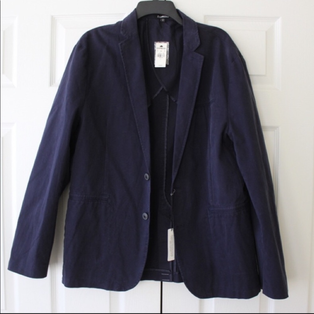 Express | Men’s Navy Blue Sport Coat